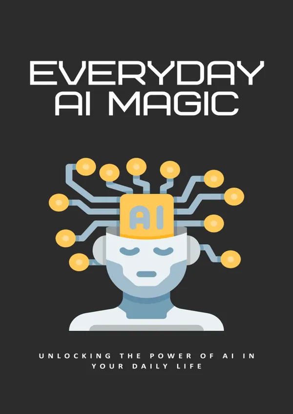 Everyday AI Magic ebook cover by Varun Chatlani